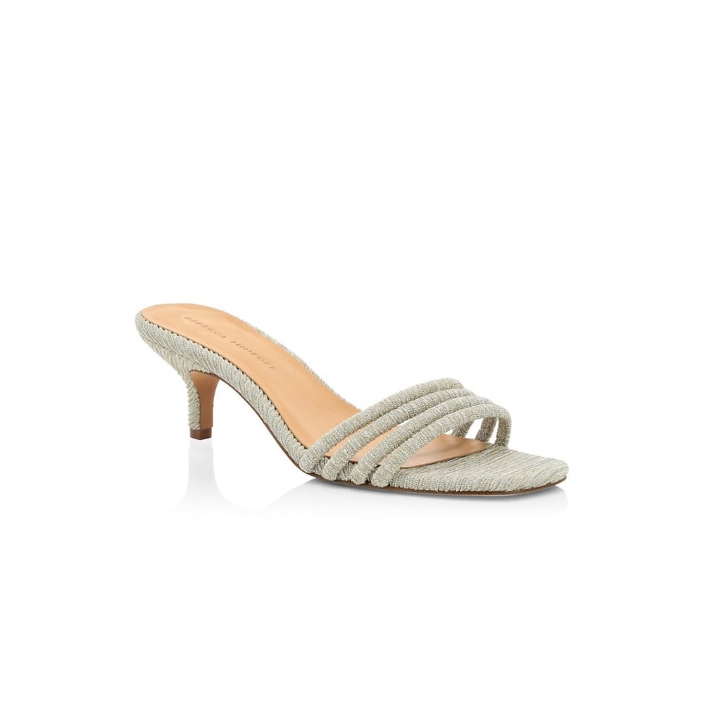 Rebecca Minkoff Decklynn Kitten-Heel Mules